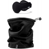 180s Fleece Behind-the-Head Earmuffs Black Gift Pack 1 - BIHBZ4P6Q