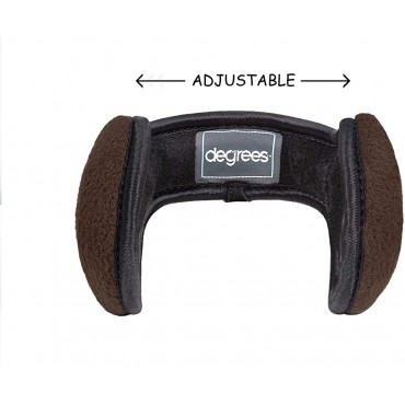 Degrees by 180s Winter Ear Warmers | Behind-the-Head Adjustable & Foldable Earmuffs - B5T6IJBPW