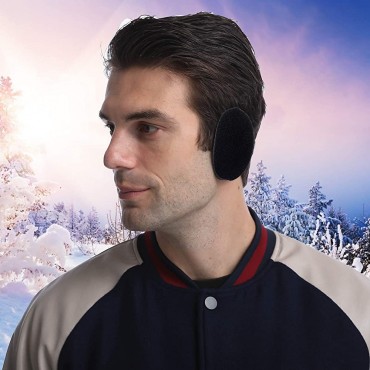 Ear Muffs,Fleece Bandless Ear Warmers Thinsulate Earmuffs Winter Warm Ear Covers Protectors for Men Women - BKD2NZN9J
