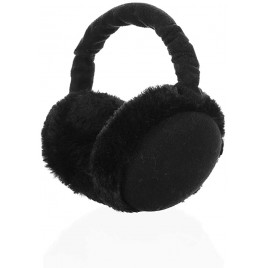 Faux Fur Earmuffs Ear Warmers-Foldable Winter Ear muffs Outdoor Adjustable Warm Ear Warmers for Women&Girls - B04DSKVPL