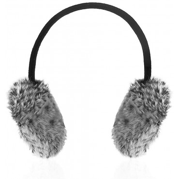 Unisex Fleece Ear Muffs Ear Warmers-Winter Outdoor Classic Earmuffs Earwarmers by Aurya - BROW2C13S