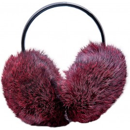 Warm Fur Female Earmuffs Made Of Genuine Rabbit Fur - BL2LN0UGK