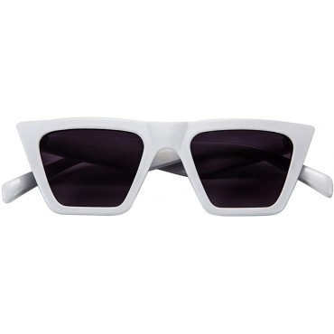 FEISEDY Vintage Square Cat Eye Sunglasses Women Trendy Retro Cateye Sunglasses B2473 - B3I1JPXHA