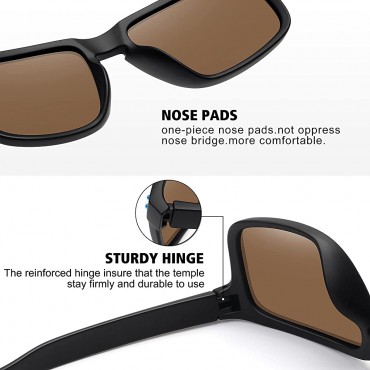 MEETSUN Polarized Sunglasses for Men Women Sports Driving Fishing Glasses UV400 Protection - B9NUP2JCA