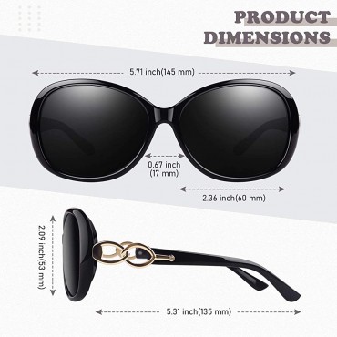 Polarized Sunglasses for Women Oversized Sun Glasses Fashion Shades SUNIER S85 - BNTQLP1HJ