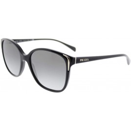 Prada PR01OS Sunglasses-Gray Gradient lens Black 1AB3M1-55mm - B6FEAX60P