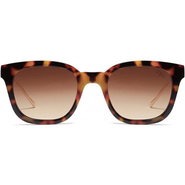 SOJOS Classic Square Polarized Sunglasses for Women Men Retro Trendy UV400 Sunnies SJ2050 - B14B16NI6