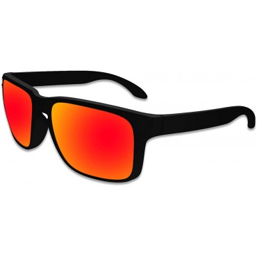 AHABAC Lenses Replacement for Vonzipper Elmore Frame Varieties Polarized & Anti-Reflective & Water repel - BWJTC7H64