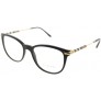 Burberry BE 2255Q 3001 Black Plastic Square Eyeglasses 51mm - BKT9WTFHO