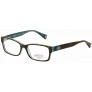 Eyeglasses Coach 0HC6040 5116 DARK TORTOISE TEAL 52-16-135 - BCCJN1WR2