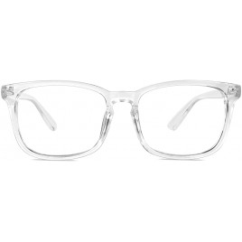 GQUEEN Fashion Glasses Non Prescription Fake Glasses for Women Men Clear Lens Square 201582 - B9HA4CDDZ