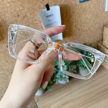 Pro Acme Vintage Clear Lens Glasses for Women Non-prescription Classic Square Eyewear Frame Women’s Fashion Eyeglasses - B3ND7M4GE