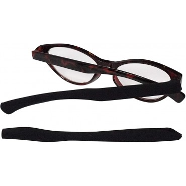 Soft Eyewear Temple Arm Cover Sleeves Add Colors & Comfort Eyeglasses Sunglasses for Men Women & Kids 2 Sizes - BZGW260LA