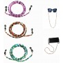 3 PCS Bead Eyeglass Chain for Women Lanyard Sunglasses Holder Glasses Retainer Strap for glasses hanging - BV39AKBHF