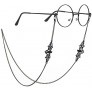 Black Bat Glasses Chain for Women Men Kawaii Eyeglasses Chain Holder Strap Cord for Sunglasses Eyewear - BGZ5AKKVF