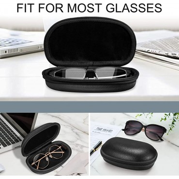 Fintie Sunglasses Case with Carabiner Hard Shell Shockproof Sport Glasses Case Travel Zipper Eyeglasses Case - B73TZF0JA