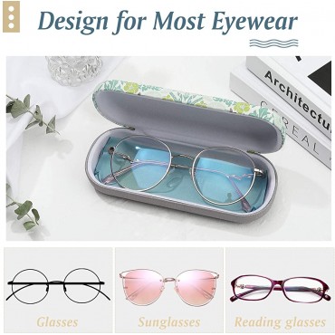 MoKo Hard Glasses Case Sunglasses Case Eyeglass Case - B25UNIY9C