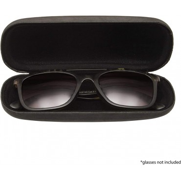 Noble Hard Shell Brushed Eyeglass Case Protective Holder for Glasses and Sunglasses - BYAQ8ZJMG