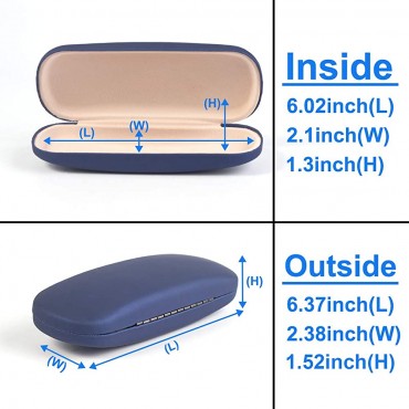 Raylove Unisex Hard Shell Eyeglasses Cases Protective Case For Glasses - B23RBY0AS