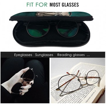 Sunglass Case Soft Glasses Case Portable Zipper Eyeglass Case with Belt Clip Ultra Light Neoprene - B1S07Y6FK