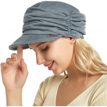 Auemdrey Fashion Hat Cap with Brim Visor for Woman Ladies Best for Daily Use - BRPVG7K8K