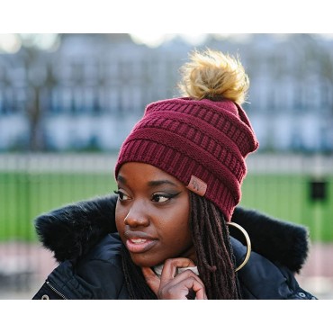 Beautifully Warm Women’s Winter Hat | Slouchy Beanie Satin Lined Hat for Women - BHWKSVPU4