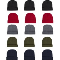 Bulk Winter Hats Bulk Beanies Wholesale Hats in Bulk Winter Hats for Men Women Teens Winter Hats Bulk Wholesale - BPUJ691TB