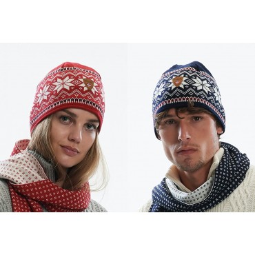 Dale of Norway Garmisch Unisex Hat 100% Merino Wool Hat Winter Hats for Men Winter Hats for Women Unisex Wool Beanie - B8S5LI0BY