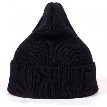 JiaoZhen Beanie Embroidery Winter Hat Cotton Knitted Hat Lover Loser Skullies Beanies Hat Hip Hop Knit Cap Casual - B80AM0SME