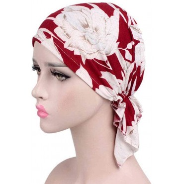 Women's Comfort Head Scarf Headwear Chemo Beanie Scarves Coverings - BVTLQ8JTE