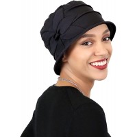 Womens Hat Chemo Headwear Ladies Head Coverings Cotton Cap Cloche Summer Seattle Chic - BU63XZYD7
