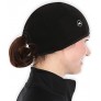 Women's Running Beanie Hat with Ponytail Hole Ponytail Skull Cap Helmet Liner with Pony Tail Skull Cap Women Ponytail - B0T0D6T01
