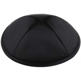Zion Judaica Deluxe Satin Kippot Bulk Packs or Single Pieces Free Clips - B5GPNB7E5