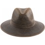 Accessorama Men & Women's Fashion Western Cowboy Hat Cowgirl Hats for Women with Roll Up Brim Felt - B4JVHFUOA