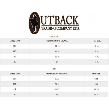 Outback Trading Men's Standard Cotton Oilskin Hat Field Tan X-Large - BVBBX2MS6