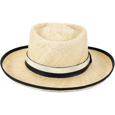 Sun Hat Beach Summer Cowboy Hat Raffia Modern Western Cowboy - BK0CWM9WT