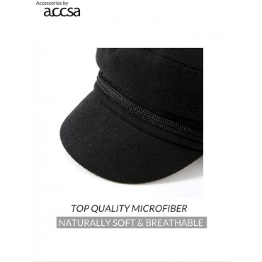 accsa Womens Fashion Newsboy Cap Bakerboy Cabbie Gatsby Pageboy Visor Beret Hat - B0JWGS02D