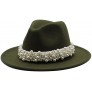 Fashion Berets For Mens Womens Wool Fedora Panama Hats Newsboy Captain Cap Wide Flat Brim Ladies Party Gentleman Hat - B7H9KM0BV