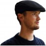 Hanna Hats Traditional Irish Tweed Wool Vintage Cap. Unisex Cabbie Hat. Stud Fastener & Taffeta Lining. 100% Made in Ireland. - B28OY0BDI