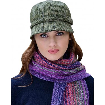 Mucros Weavers Irish Hats for Women Made in Ireland Bucket Flapper Style Irish Wool - B5MWBFDY2