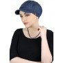 Newsboy Cap for Women Cabbie Summer Hats Ladies Chemo Headwear Head Coverings Gatsby Denim - BPPWINQQE