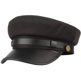 S.CHARMA Chauffeur Hat for Men Women Classic Vintage Newsboy Cap Costume Hats - B7174O9LQ