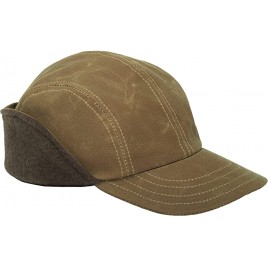 Stormy Kromer The Marsh Cap Warm Outdoor Hat with Fold Down Earflap & Cotton Flannel Lining - BLBYZISN2