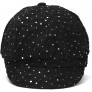 TOP HEADWEAR Women's Glitter Sequin Trim Newsboy Style Relaxed Fit Hat Cap - BGJFCGBB0