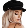 Womens Newsboy Cap Wool Winter Hats Baker Boy Hats Adjustable for Ladies - B4G11SVLJ