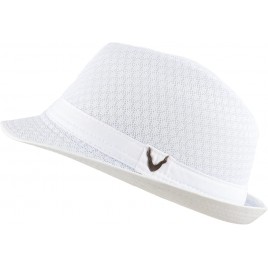 The Hat Depot Light Weight Classic Soft Cool Mesh Crushable Fedora hat - BD3LX613W