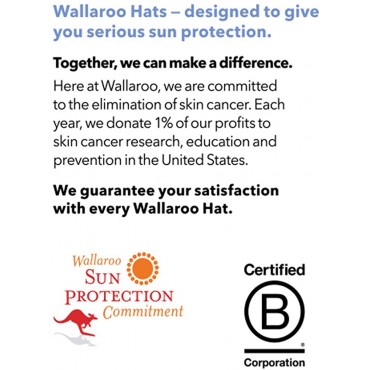 Wallaroo Hat Company Women’s Bali Wide Brim Fedora – UPF 30+ Lightweight Adjustable Designed in Australia - BXLKVDJRA