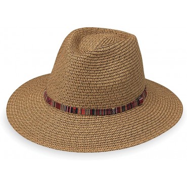 Wallaroo Hat Company Women’s Sedona Fedora – UPF 50+ Aztec Flair Designed in Australia. - BZYPDXC1M