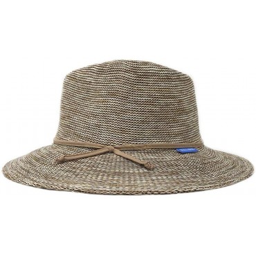 Wallaroo Hat Company Women’s Victoria Fedora Sun Hat – UPF 50+ Adjustable Packable Modern Style Designed in Australia - BCQ68B8JA