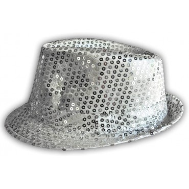 Western Fashion Sequin Fedora Hat - BMIA06SKH